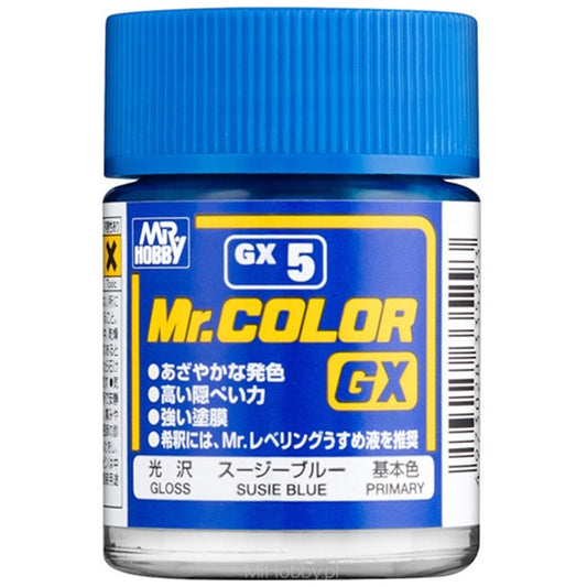 GSI Creos Mr. Color GX5 Susie Blue (Gloss) 18ml