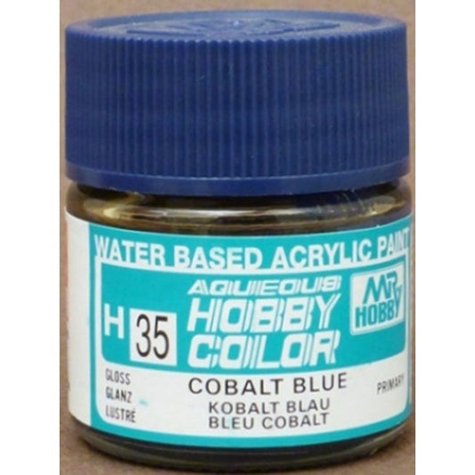 GSI Creos Mr. Hobby Aqueous Color H-035 【GLOSS COBALT BLUE】