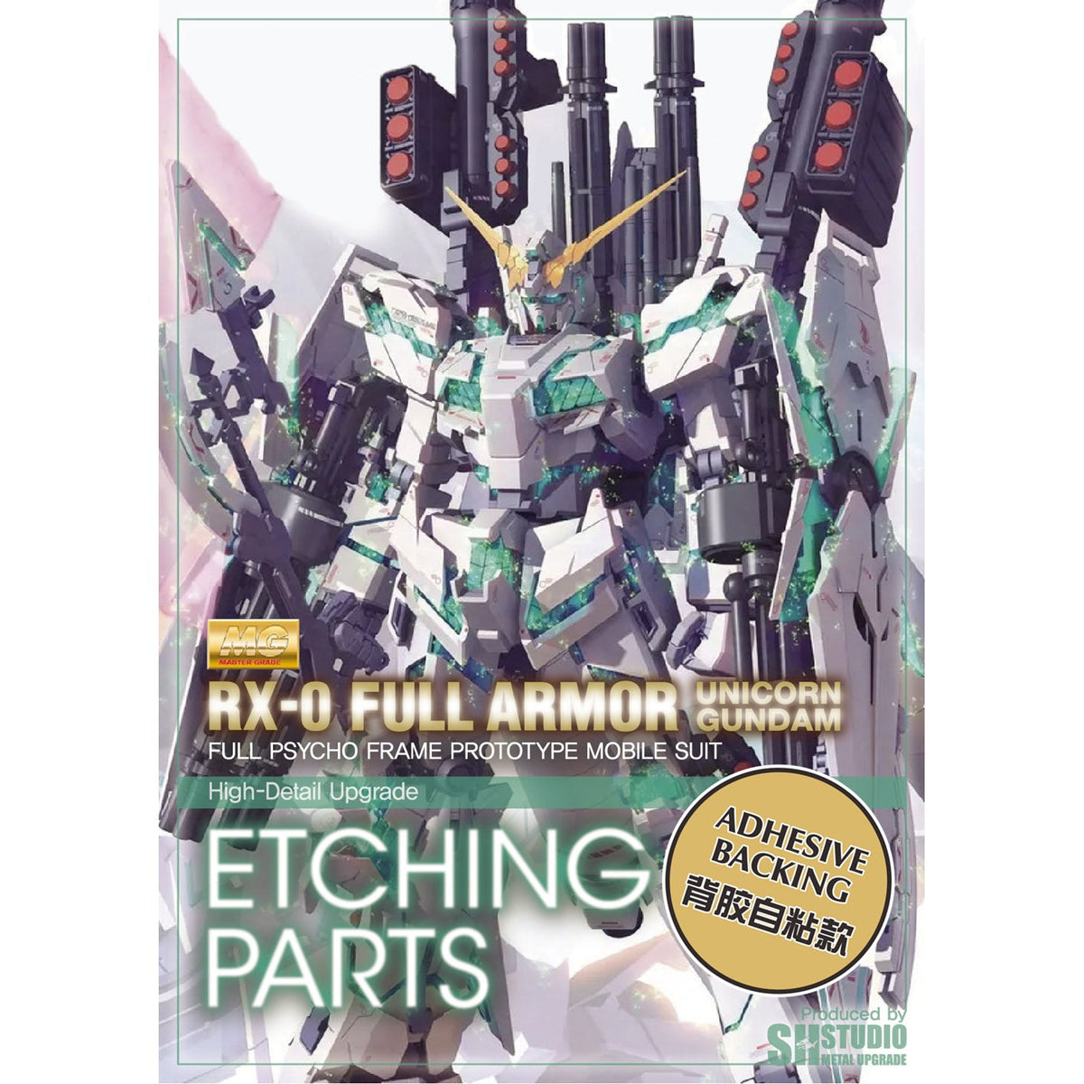 SH STUDIO MG 1/100 RX-0 Full-Armor Unicorn Gundam Metal etched metal upgrade kit
