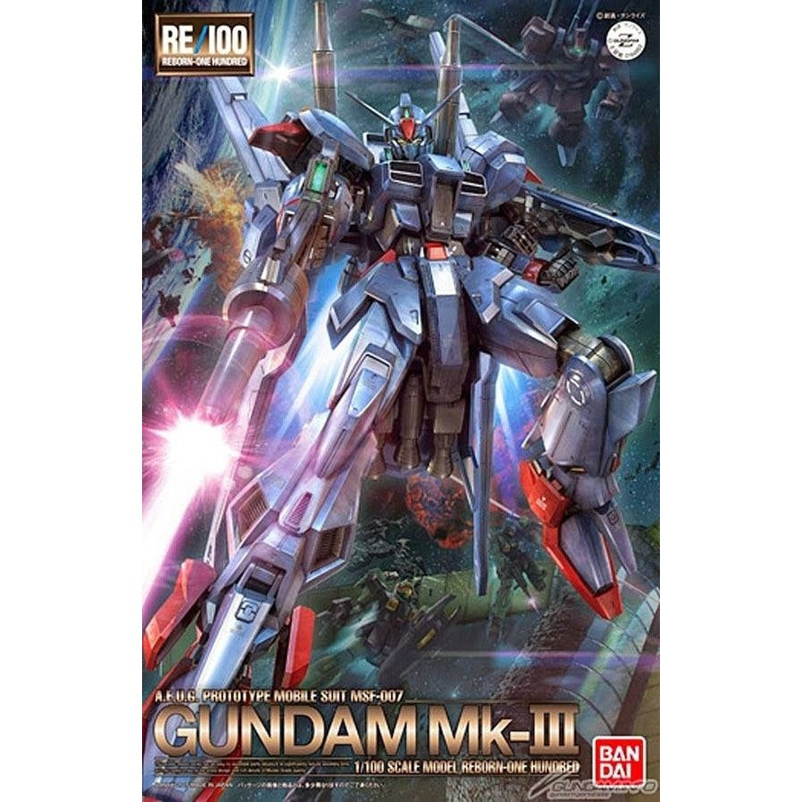 RE/100 1/100 MSF-007 Gundam MK-III