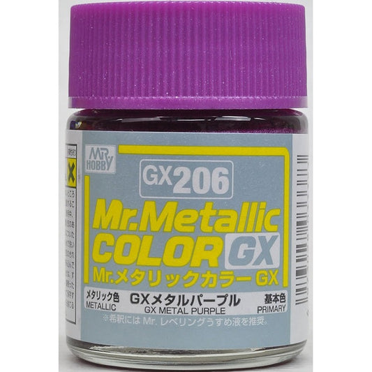GSI Creos Mr. Color GX206 GX Purple (Metallic) 18ml