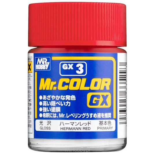 GSI Creos Mr. Color GX003 Hermann Red (GLOSS) 18ml