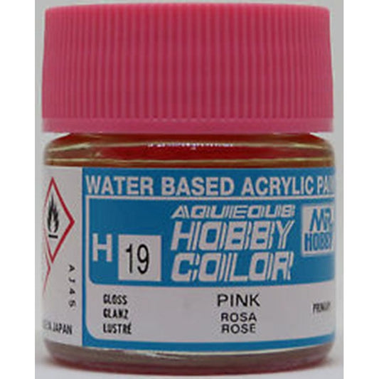 GSI Creos Mr. Hobby Aqueous Color H-019 【GLOSS PINK】