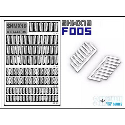 SH STUDIO Gundam Diffuser etched metal upgrade kit