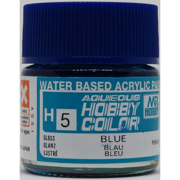 GSI Creos Mr. Hobby Aqueous Color H-005 【GLOSS BLUE
