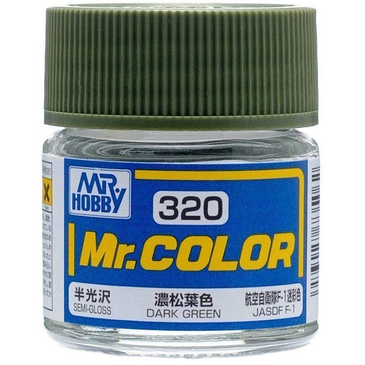 GSI Creos Mr. Color 320 Vert foncé (semi-brillant) 10 ml 
