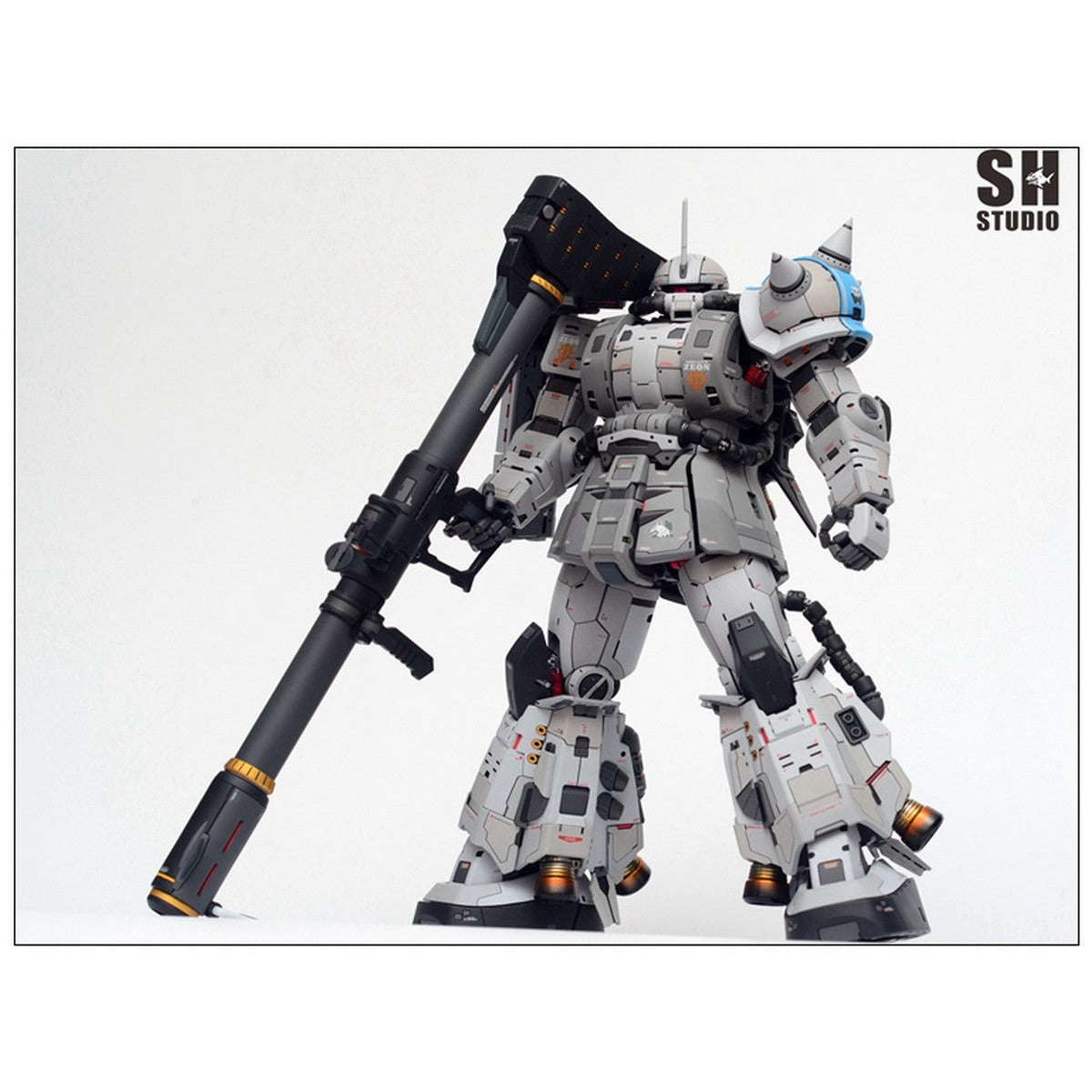 SH STUDIO 1/60 PG MS-06R-1A High Mobility Zaku II Shin Matsukaga's White Wolf [Conversion Kit]