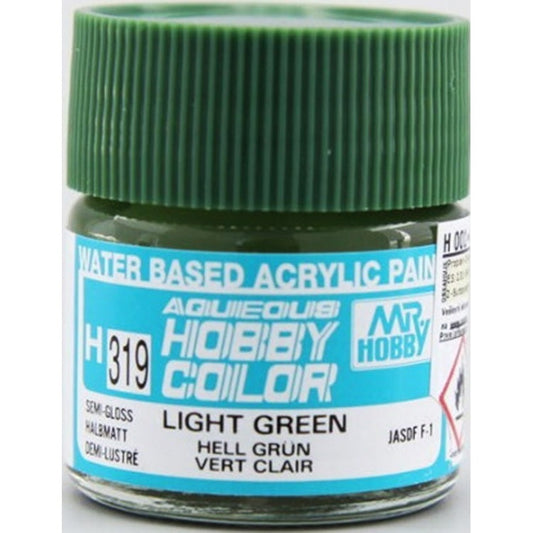 GSI Creos Mr. Hobby Aqueous Color H-319【SEMI GLOSS LIGHT GREEN】