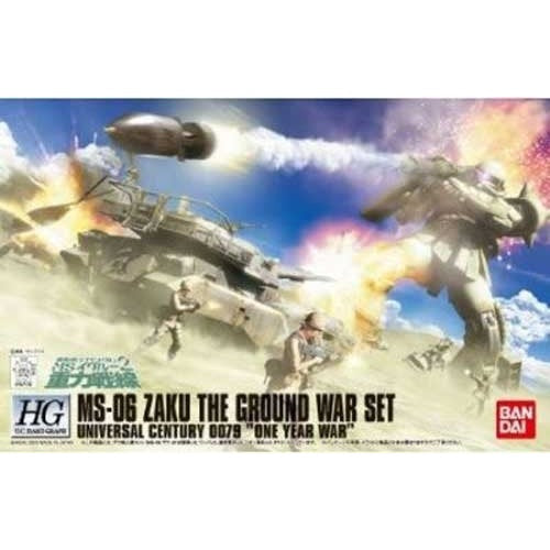 1/144 HGUC MS-06 Zaku The Ground War Set