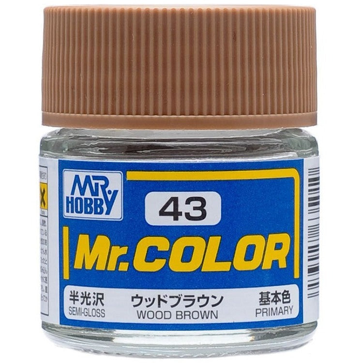 GSI Creos Mr. Color 043 Wood Brown (SEMI GLOSS) 10ml