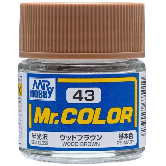GSI Creos Mr. Color 043 Wood Brown (SEMI GLOSS) 10ml
