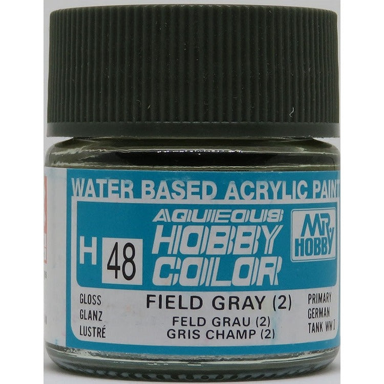 GSI Creos Mr. Hobby Aqueous Color H-048 【GLOSS FIELD GRAY 2】