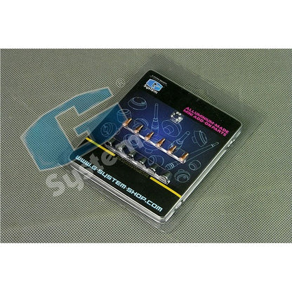 G System - Metal Thruster Set (DARK IRON COATING) Ø 7 x 6.5mm