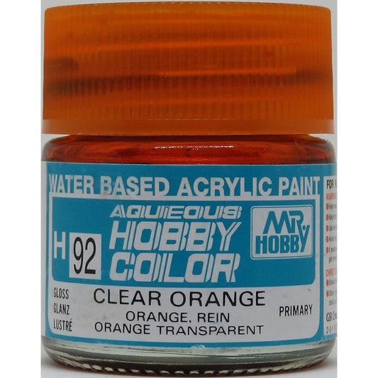 GSI Creos Mr. Hobby Aqueous Color H-092【GLOSS CLEAR ORANGE】