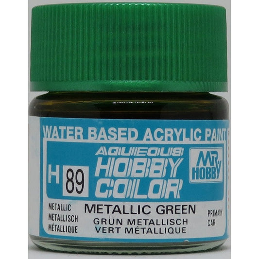 GSI Creos Mr. Hobby Aqueous Color H-089 【METALLIC GREEN】