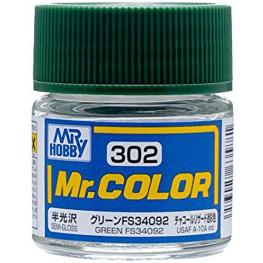 GSI Creos Mr. Color 302 Green FS34092 (Semi Gloss) 10ml