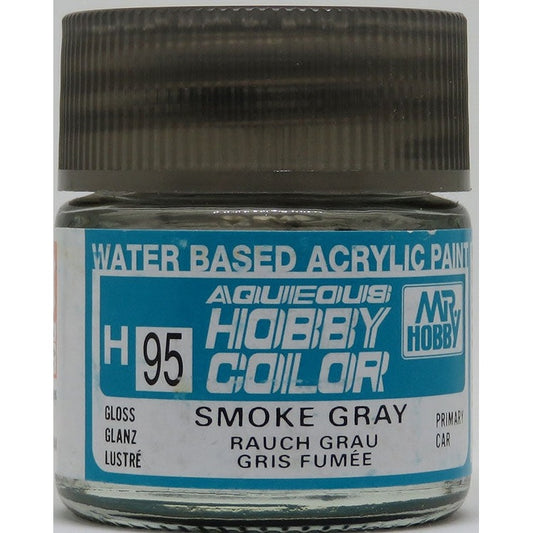 GSI Creos Mr. Hobby Aqueous Color H-095【GLOSS SMOKE GRAY】