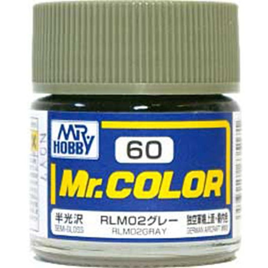 GSI Creos Mr. Color 060 RLM02 Gray (SEMI GLOSS) 10ml