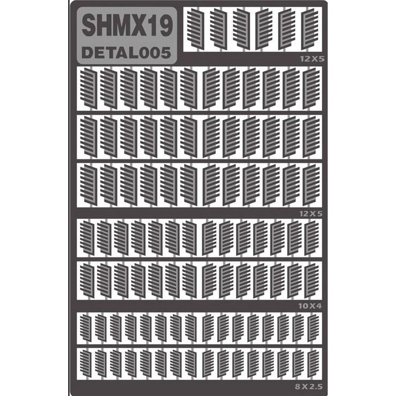 SH STUDIO Gundam Diffuser etched metal upgrade kit