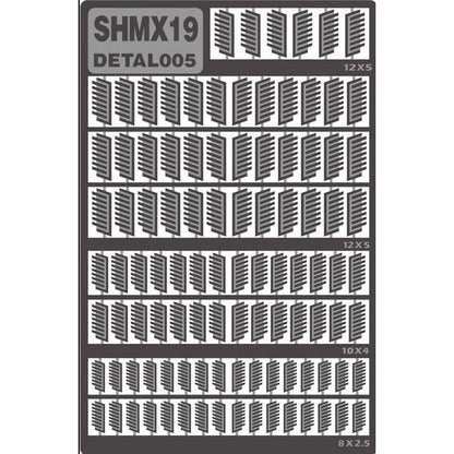 SH STUDIO Gundam Diffuser etched metal upgrade kit