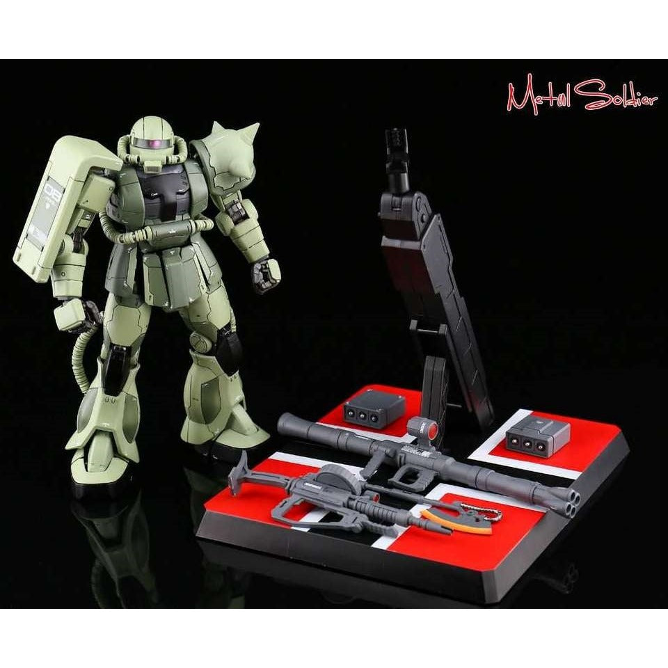 METAL SOLDIER 1/100 MS01 MS-06 Zaku II (Metal Build Series)