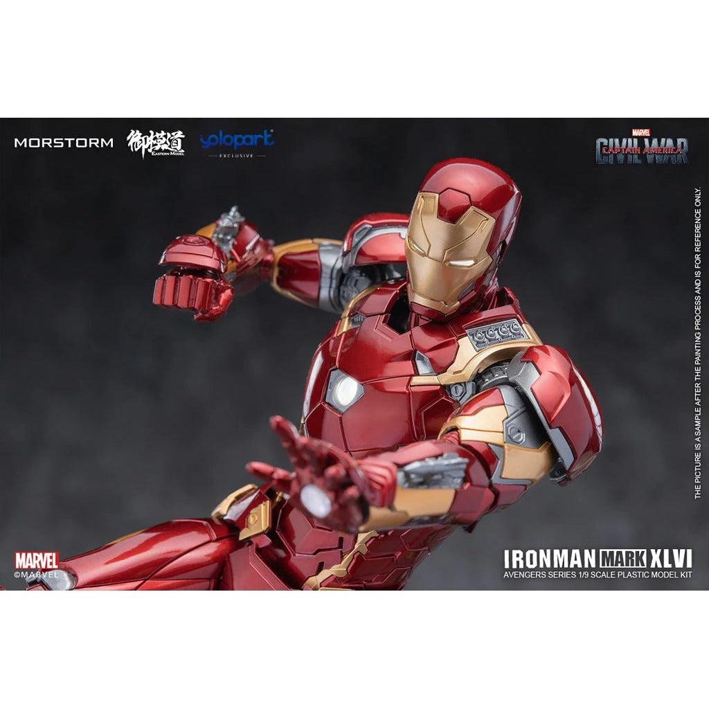 1/9 Iron Man MK46 PLAMO (Deluxe)