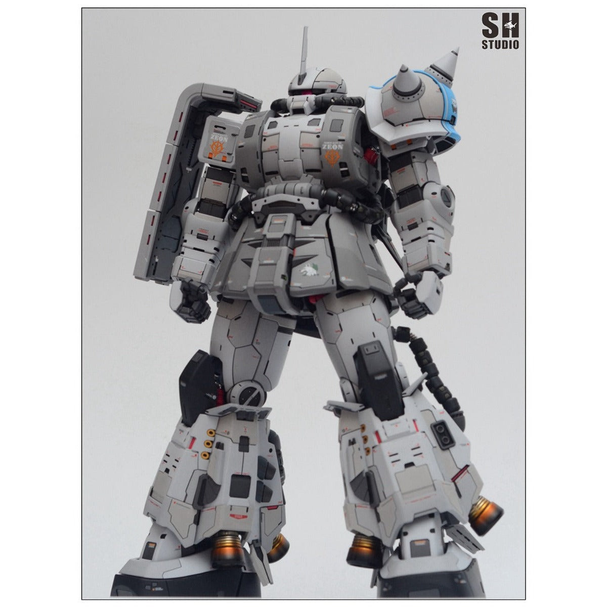 SH STUDIO 1/60 PG MS-06R-1A High Mobility Zaku II Shin Matsukaga's White Wolf [Conversion Kit]