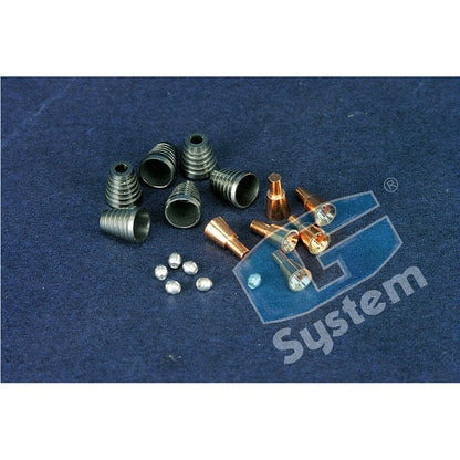 G System - Metal Thruster Set (DARK IRON COATING) Ø 7 x 6.5mm