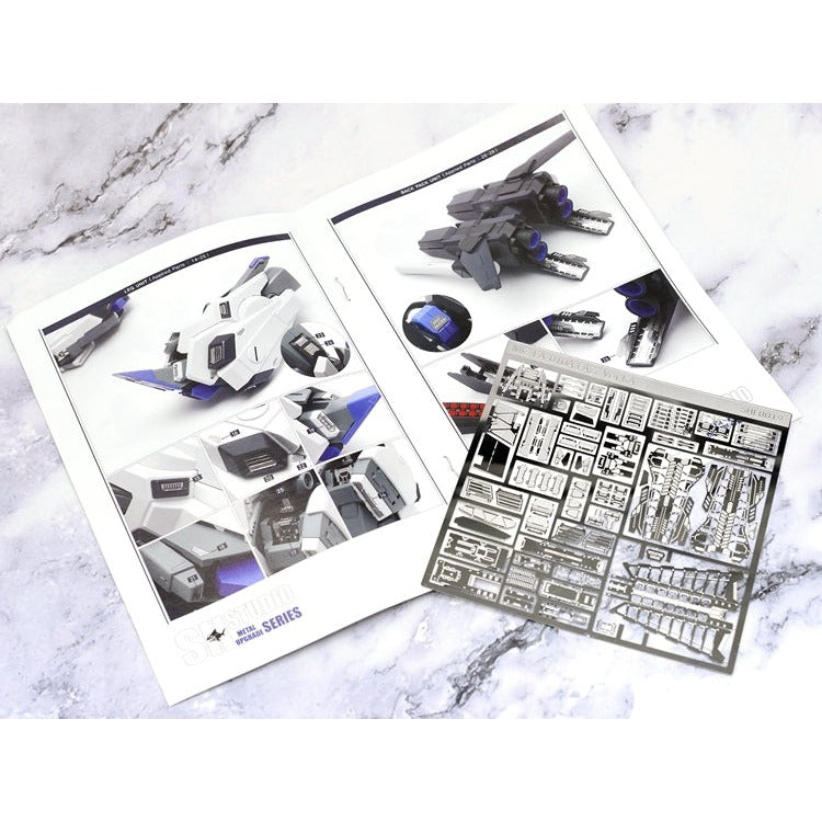 SH STUDIO MG 1/100 F.A. TEST MS FA-010 FAZZ etched metal upgrade kit