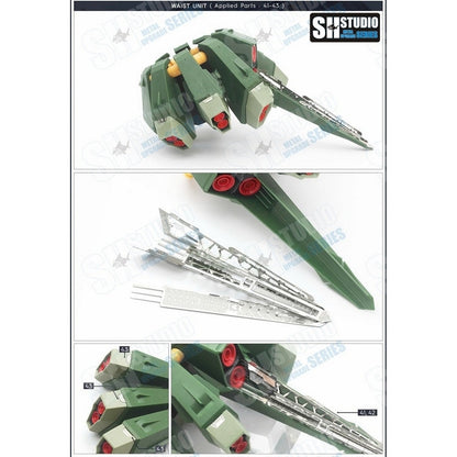 SH STUDIO 1/100 RE/100 Hamma-Hamma etched metal upgrade kit