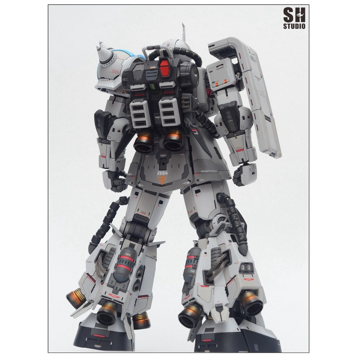 SH STUDIO 1/60 PG MS-06R-1A High Mobility Zaku II Shin Matsukaga's White Wolf [Conversion Kit]