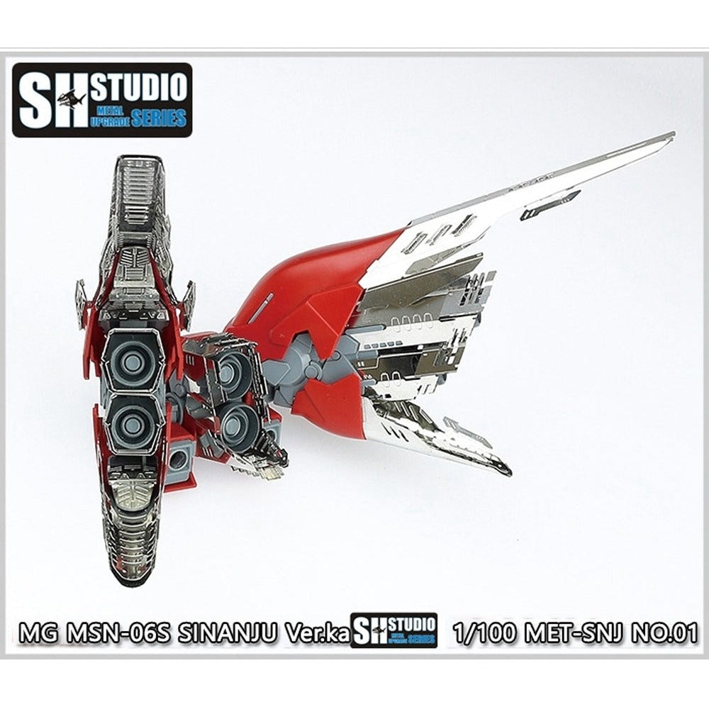 SH STUDIO MG 1/100 MSN-06S Sinanju etched metal upgrade kit