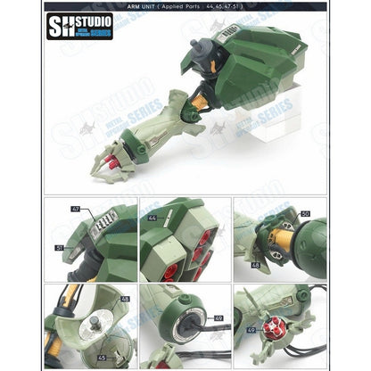 SH STUDIO 1/100 RE/100 Hamma-Hamma etched metal upgrade kit