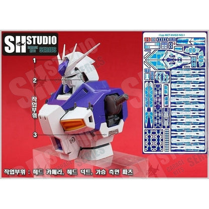SH STUDIO MG 1/100 RX-93-ν2 HI-ν Gundam Ver.KA etched metal upgrade kit