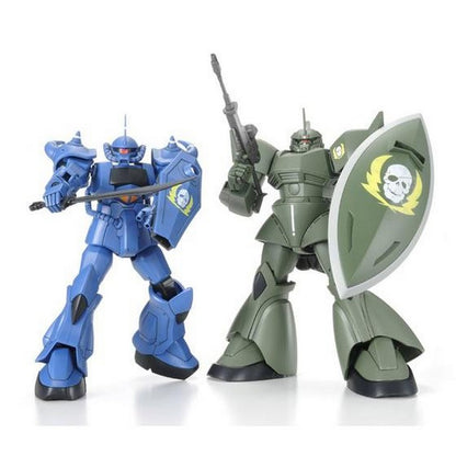 HGUC 1/144 MS-07B Gouf & MS-14G Gelgoog (Vish Donahue's custom machine)