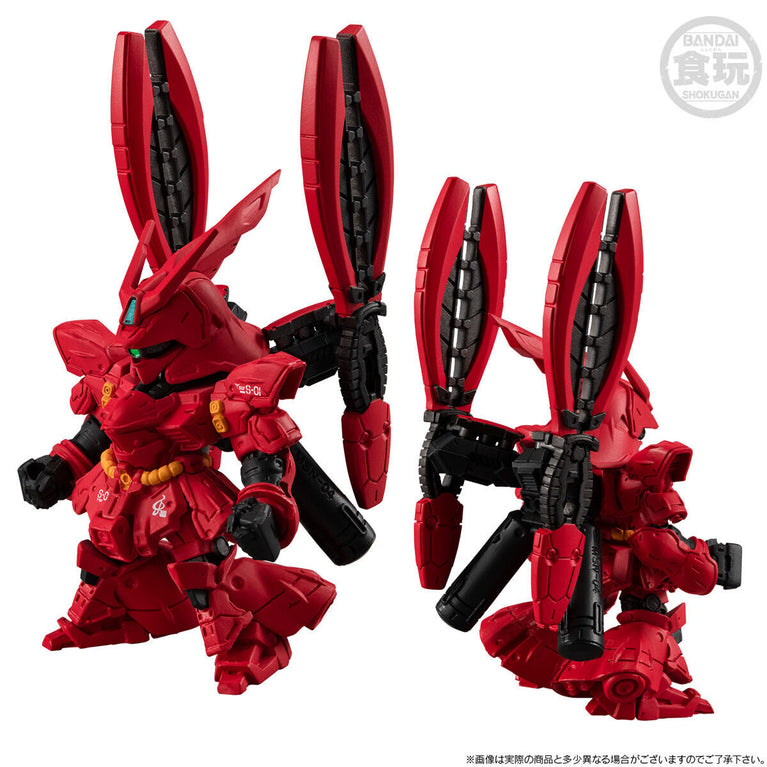 FW Gundam Converge CORE RX-93ff ν Gundam & MSN-04FF Sazabi Set