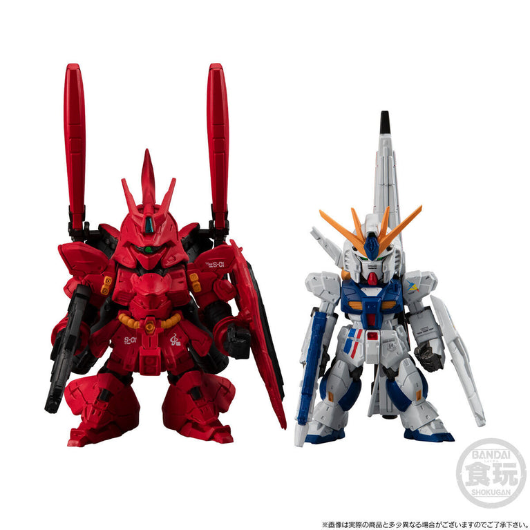 FW Gundam Converge CORE RX-93ff ν Gundam & MSN-04FF Sazabi Set