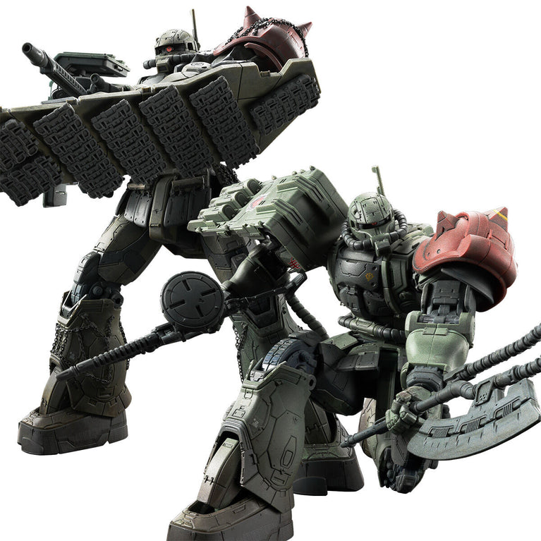 【Preorder in Feb 2025】 HGUC 1/144 Zaku Ⅱ F Type LeSEAN & Zaku Ⅱ (Unidentified Type) LeSEAN (RFV)