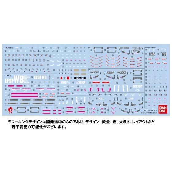 【Preorder in Dec】MG 1/100 Gundam Ver.3.0 Expansion Set