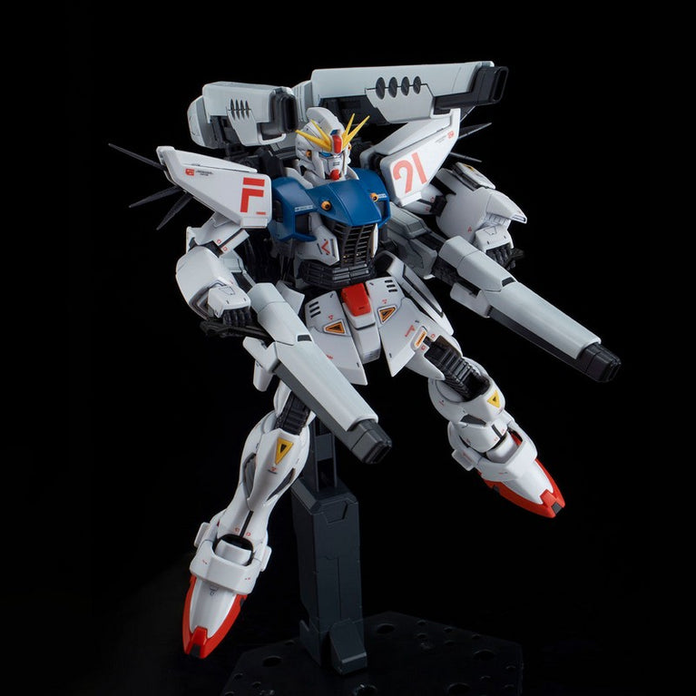 【JUN】MG 1/100 Gundam F91 Ver. 2.0 Back Cannon Type & Twin V.S.B.R. Set Up Type