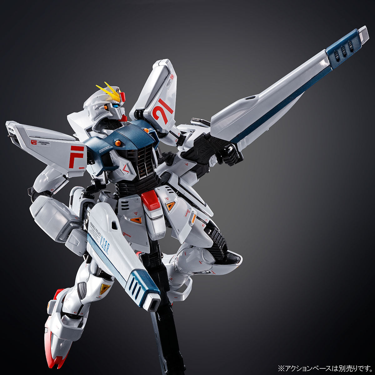 【May】MG 1/100 Gundam F91 Ver. 2.0 [Titanium Finish]