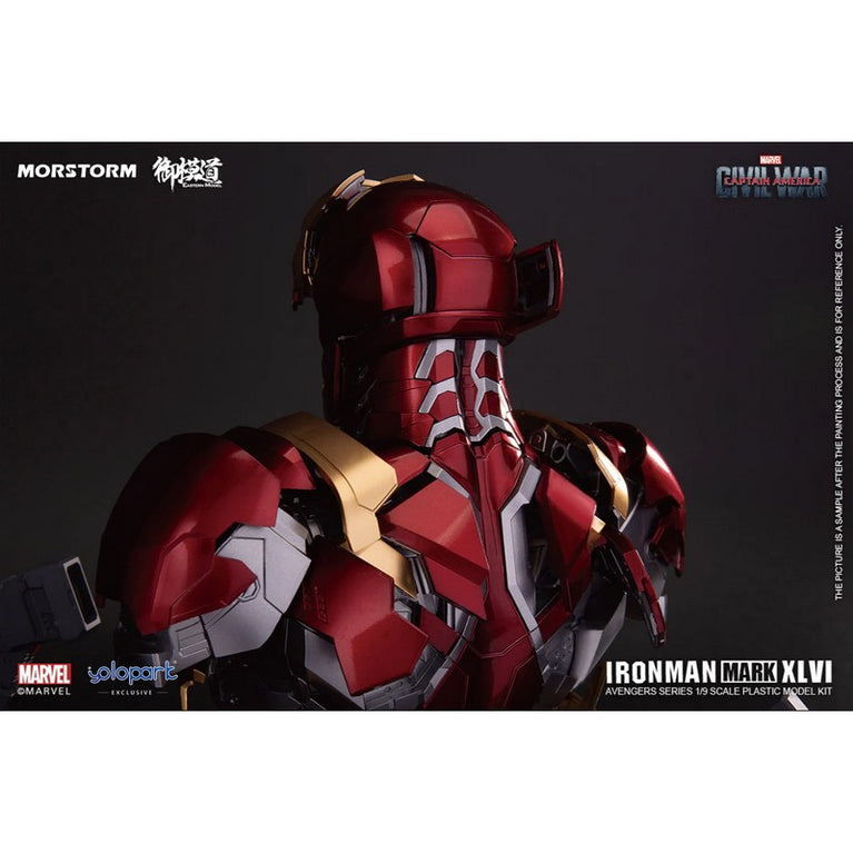 Iron Man Mark XLVI Bust Plastic Model Kit