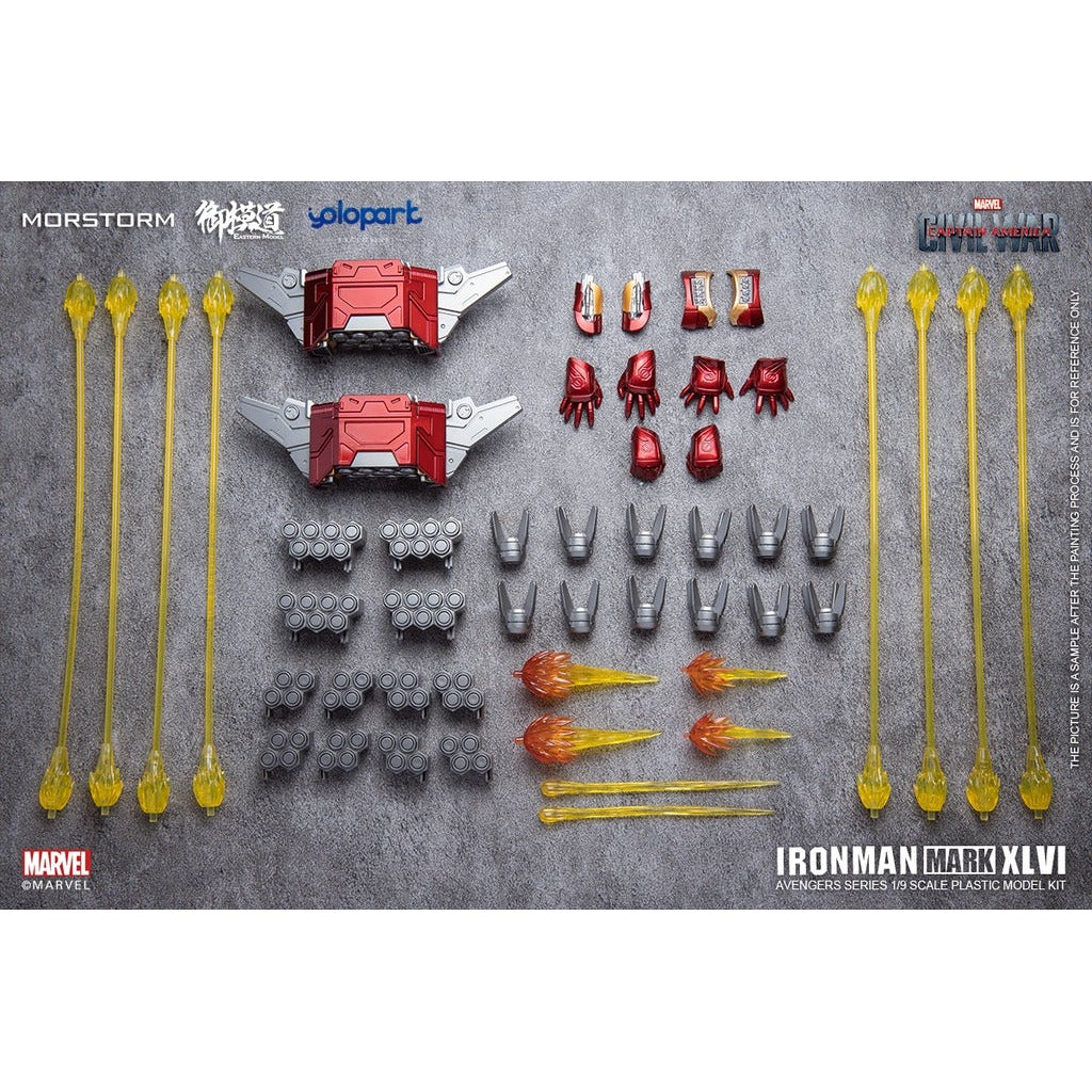 1/9 Iron Man MK46 PLAMO (Deluxe)