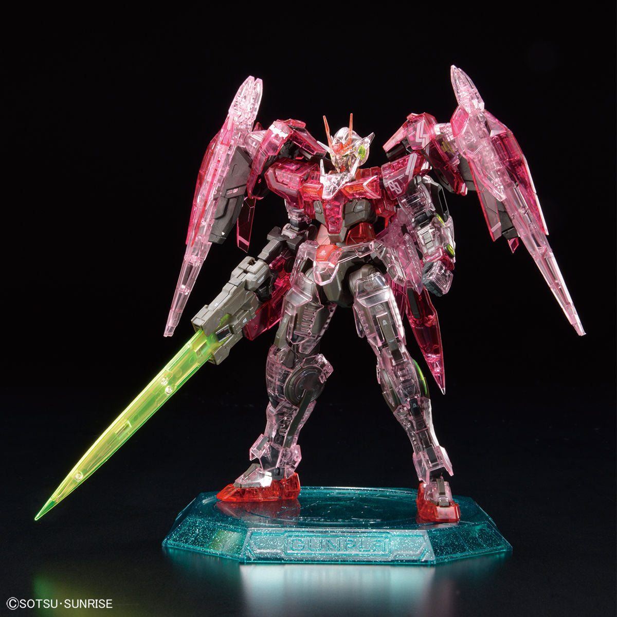 RG 1/144 Gundam Base Limited 00 Raiser [Trans-Am Clear]