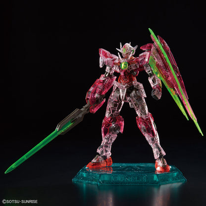 RG 1/144 Gundam Base Limited 00 Qan[T] [Trans-Am Clear]