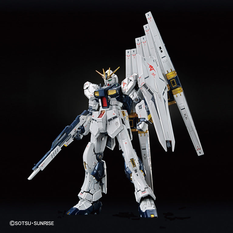 RG 1/144 Gundam Base Limited ν Gundam [Titanium Finish]