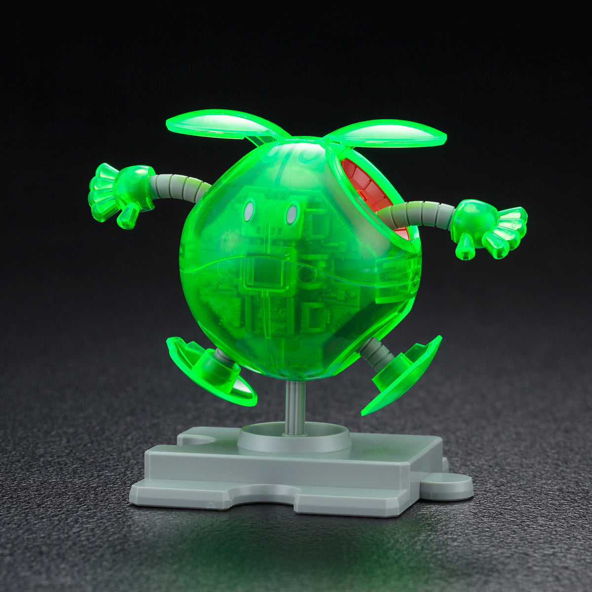 Gundam Base Haropura Haro Basic Green [Clear Color]