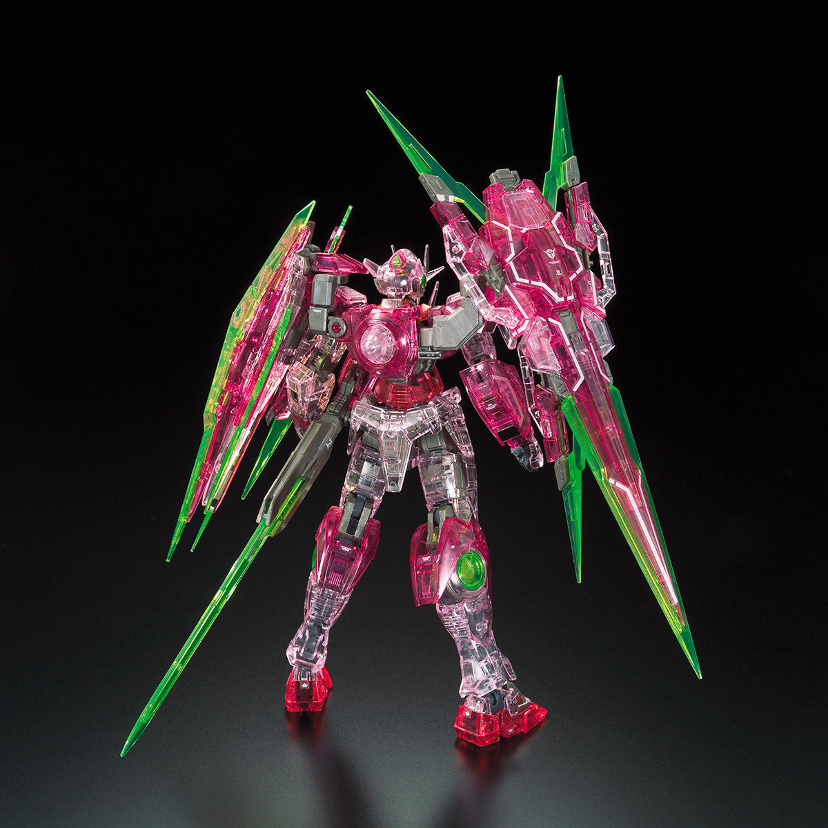 RG 1/144 Gundam Base Limited 00 Qantaffle Saber [Trans-Am Clear]
