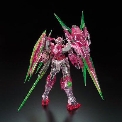 RG 1/144 Gundam Base Limited 00 Qantaffle Saber [Trans-Am Clear]
