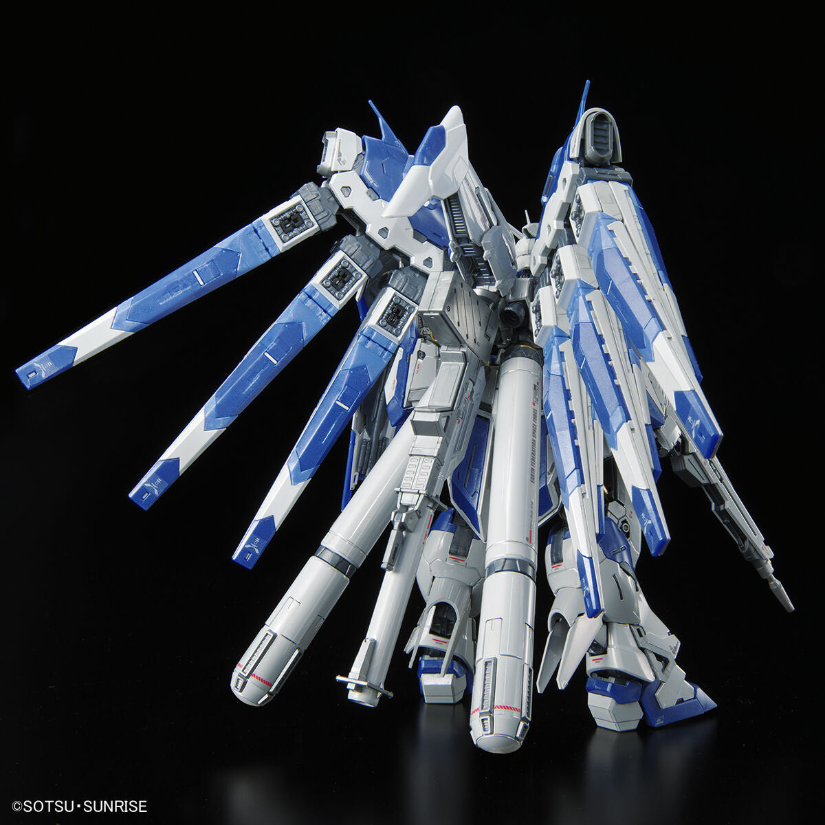 RG 1/144 Gundam Base Limited Hi-ν Gundam [Titanium Finish]